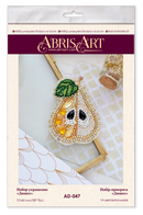 Bead Embroidery Decoration Dyushes pear AD-047