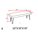 Floing Cream Bench
