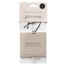 Hello Fall Hanging Air Freshener