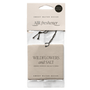 Wildflowers and Salt Hanging Air Freshener