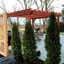 Outdoor Super Deck Redwood Pergola