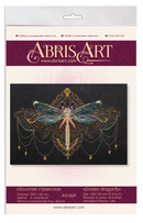 Counted Cross stitch kit - Golden dragonfly AH-069