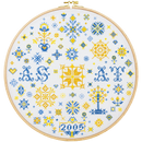 Cross-stitch kit Family sampler AH-194