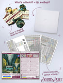 Cross-stitch kit Thirst for adventure AH-198
