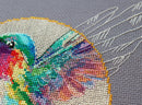 Bird of Paradise Hummingbird Counted Cross-Stitch Kit by Abris Art AH-203