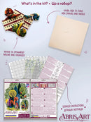 Cross-stitch kit - Cozy in the forest AH-204
