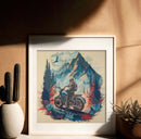 Cross-stitch kit - Journey into the distance AH-213