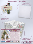 Counted Cross-stitch kit - Moment Before Christmas AH-255