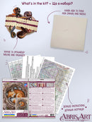 Cross-stitch kit - Protector of a foreign home AH-264
