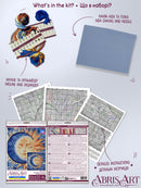 Cross-stitch kit - Heavenly Couple AH-265