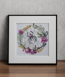 Cross-stitch kit - Lace of the Invisible World AH-266