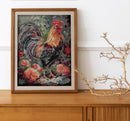 Cross-stitch kit - The Rooster in the Yard AH-268