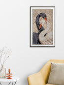 Cross-stitch kit - Swans of love AH-269