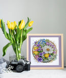 Cross-stitch kit - A floral moment AH-287