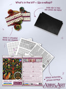 The Tree of Forest Tales Folk Tree of Life Counted Cross-Stitch Kit by Abris Art AH-298