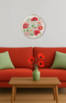 When Poppies Bloom Poppy Bouquet Counted Cross-Stitch Kit by Abris Art AH-299