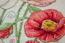 When Poppies Bloom Poppy Bouquet Counted Cross-Stitch Kit by Abris Art AH-299