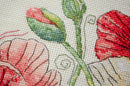 When Poppies Bloom Poppy Bouquet Counted Cross-Stitch Kit by Abris Art AH-299