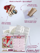 Counted Cross stitch kit - Collar Pomegranate Temptation AHC-002