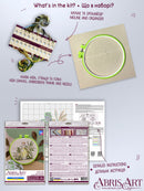Counted Cross stitch kit - Olive aroma