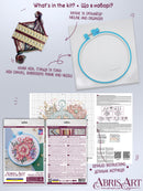 Counted Cross-stitch kit - Direction to harmony AHM-084
