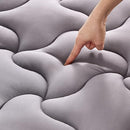 Cooling Mattress Pad Grey for Hot Sleepers
