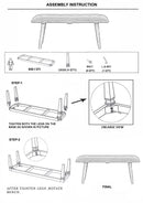 Vasili Khaki Bench