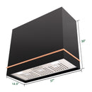 Akicon 36" Stainless Steel Wall Mount Range Hood with 600 CFM Vent Hood