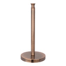 Copper Paper Towel Holder Roll Dispenser Stand for Kitchen Countertop & Dining Room Table