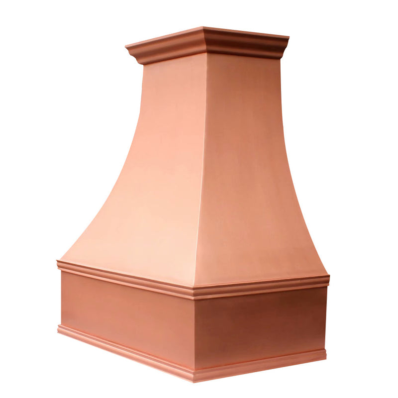 Akicon Custom Handcrafted Copper Range Hood - AKH701T-C