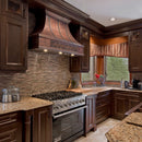 Akicon Custom Handcrafted Copper Range Hood