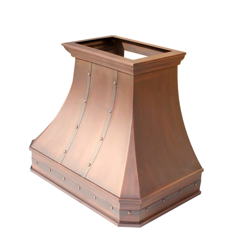 Akicon Custom Handcrafted Copper Range Hood - AKH712C-C