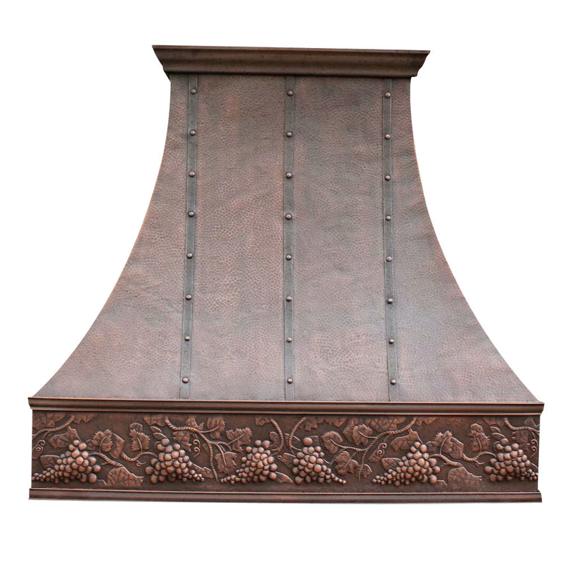 Akicon Custom Handcrafted Copper Range Hood - AKH702T-C