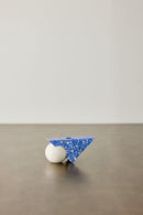 Equilibrium Cobalt Blue Terrazzo Taper Candle Holder