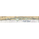 Sunset Beach, North Carolina Latitude Longitude Map Wooden Sign | Wall Art Print on Real Wood