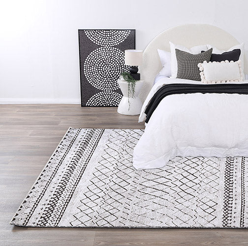 Alma Scandi Moroccan in Silver Rug