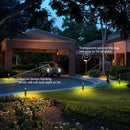 ALP14 12-Pack 4W 3000K Warm White Integrated LED 12V Low Voltage Pathway Lighting Package, AC/DC Landscape Driveway Lights
