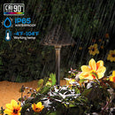 ALP49 4-Pack 3W 3000K Warm White Integrated LED Low Voltage Cast Aluminum Landscape Pathway Lights Package, Driveway Walkway Light
