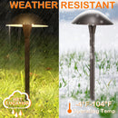 ALPCC09 6-Pack 5W 3CCT LED Landscape Pathway Light Package, 12V Low Voltage Modern Path Lights