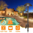 ALPCC09 6-Pack 5W 3CCT LED Landscape Pathway Light Package, 12V Low Voltage Modern Path Lights