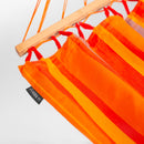 Nautico Anthracite Outdoor R Toucan - Weather-Resistant Double Spreader Bar Hammock with Powder Coated Steel Stand