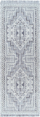 Alya 3D Saxony with Fringes Area Rug - Clearance