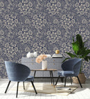 Dark Floral Wallpaper