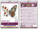 Mini Bead embroidery kit - Tigre wings AM-239