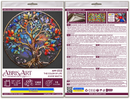 Bead embroidery kit - The color of life AM-252