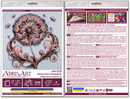 Mini Bead embroidery kit - Weightless tenderness AM-258