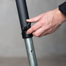 Amura Anthracite - Galvanized Steel Stand for Basic to Kingsize Hammock Chairs