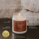 Autumn Orchard Soy Candle | 9oz. Clear Jar (Mulled Cider)