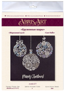Mid-sized bead embroidery kit - Lace balls AMB-077