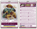 Mid-sized Bead Embroidery kit - Emerald branch